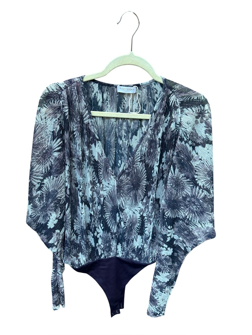 Ramy Brook Margot V-neck Bodysuit - Picture 2 of 9